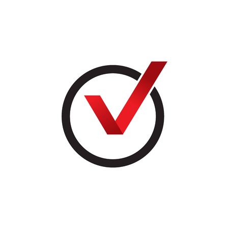 Check mark  design inspiration vector templateのイラスト素材