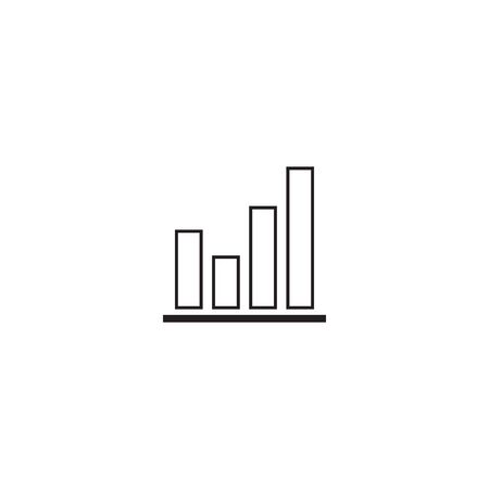 Chart graph icicon design inspiration vector templateのイラスト素材