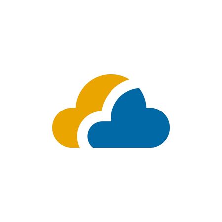 Cloud   design inspiration vector templateのイラスト素材
