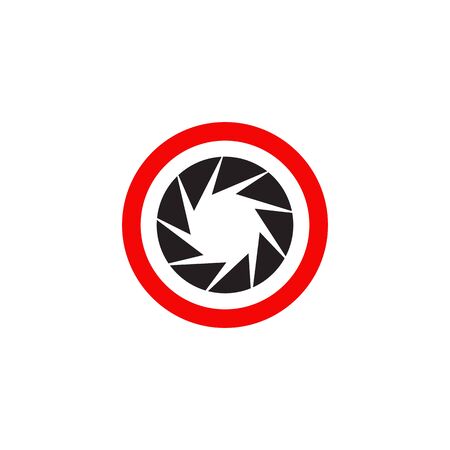 Circle design inspiration icon vector templateのイラスト素材