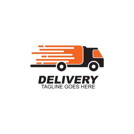 Delivery car design inspiration vector templateのイラスト素材