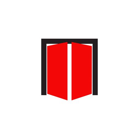Door  design inspiration vector templateのイラスト素材