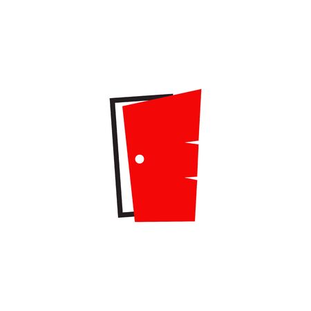 Door  design inspiration vector templateのイラスト素材