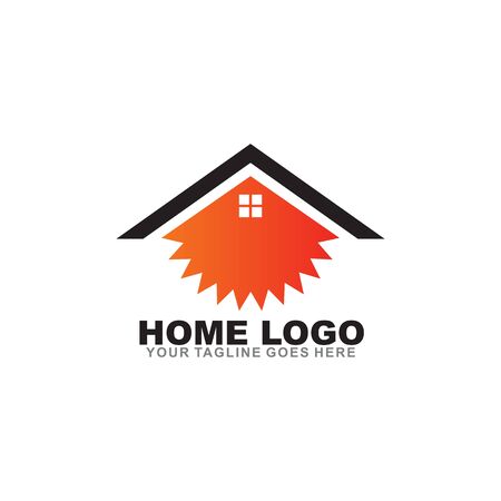 Home logo design inspiration vector templateのイラスト素材