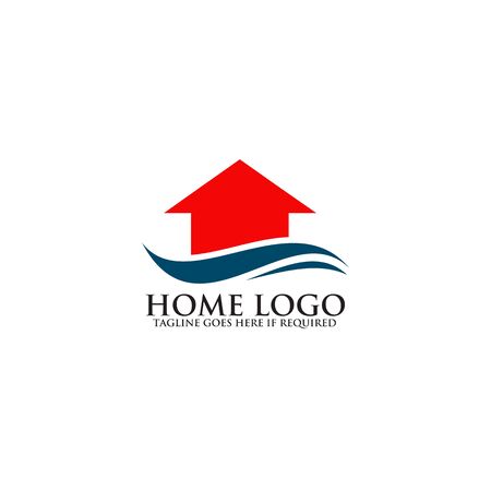 Home logo design inspiration vector templateのイラスト素材