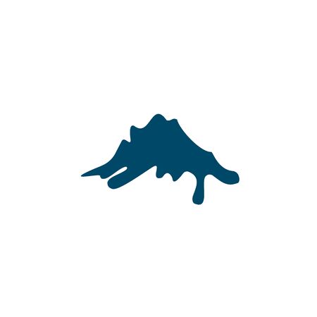 Mountain icon logo design vector templateのイラスト素材