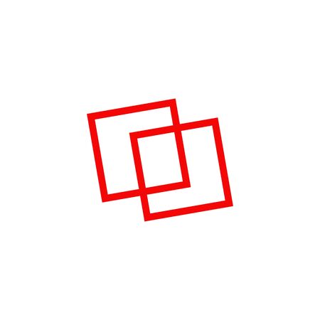 Square logo design inspiration vector templateのイラスト素材