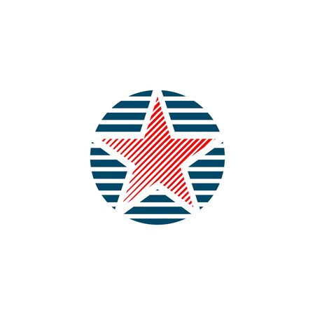 Star logo design inspiration vector templateのイラスト素材