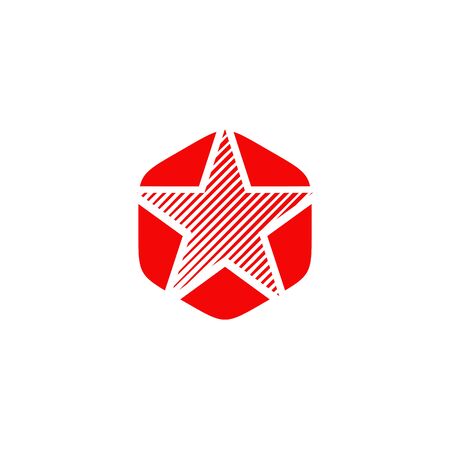 Star logo design inspiration vector templateのイラスト素材