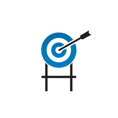 Target logo design inspiration vector templateのイラスト素材