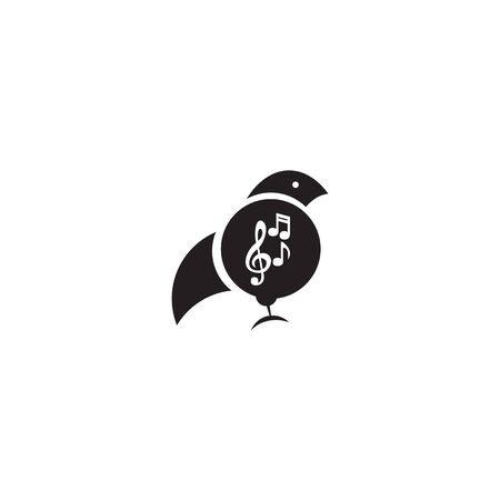 Bird icon logo design vector illustration templateのイラスト素材