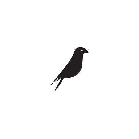 Bird icon logo design vector illustration templateのイラスト素材