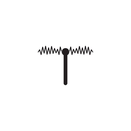 Signal wave icon logo design inspiration vector illustration templateのイラスト素材