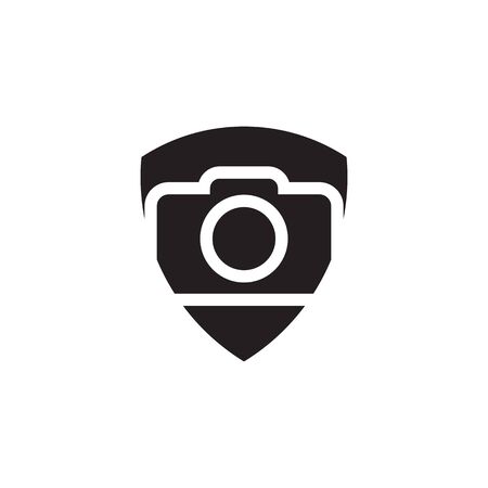 Camera lens logo icon design inspiration vector templateのイラスト素材