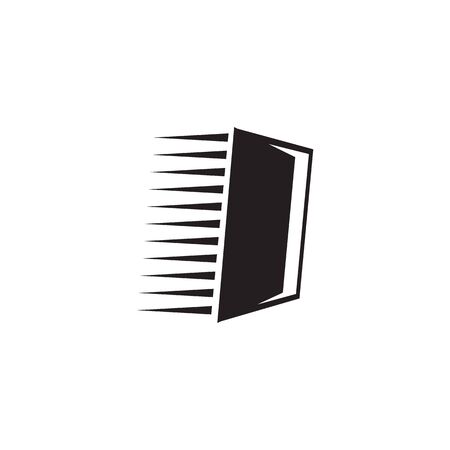 Door logo design vector illustration templateのイラスト素材
