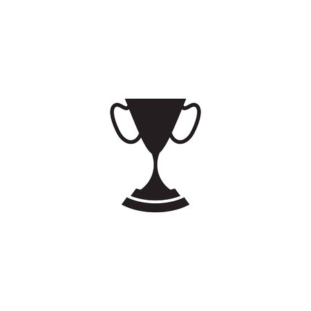 Trophy icon logo design vector illustration templateのイラスト素材
