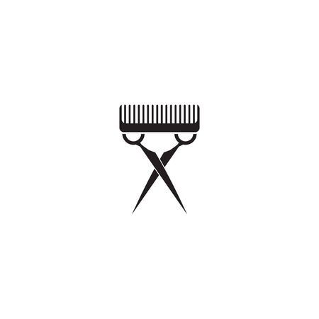 Scissor icon logo design inspiration vector templateのイラスト素材