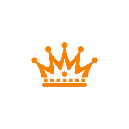 Luxury crown icon logo design inspiration vector templateのイラスト素材