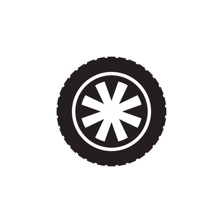 Tyre icon logo design inspiration vector templateのイラスト素材
