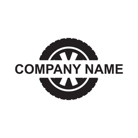 Tyre icon logo design inspiration vector templateのイラスト素材