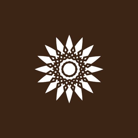 Flower of life design inspiration  vector illustration templateのイラスト素材