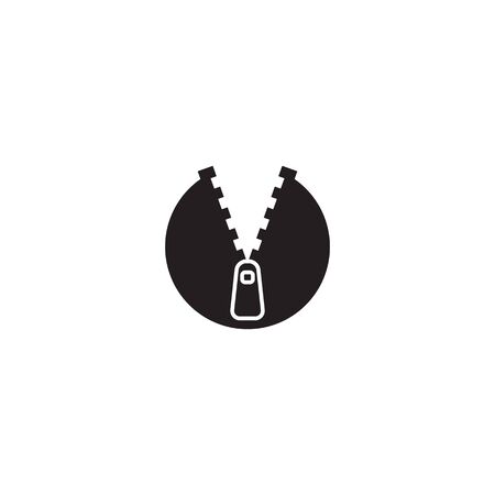 Zipper  icon designのイラスト素材