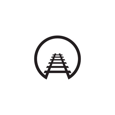 Train icon logo design vector illustration templateのイラスト素材