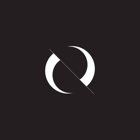 Simple N letter initial logo design  vector templateのイラスト素材