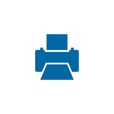 Printer icon  design vector template
