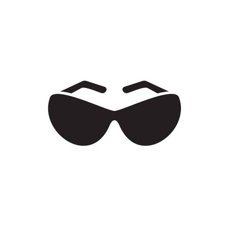 Eye glasses optic logo design vector templateのイラスト素材