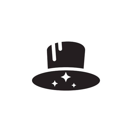 Magic hat logo icon design vector templateのイラスト素材