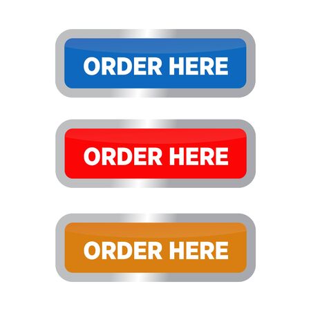 Order sign logo design vector templateのイラスト素材