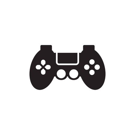 joystick gamer logo design vector templateのイラスト素材
