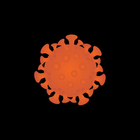 Corona virus covid19 icon symbol design vector templateのイラスト素材