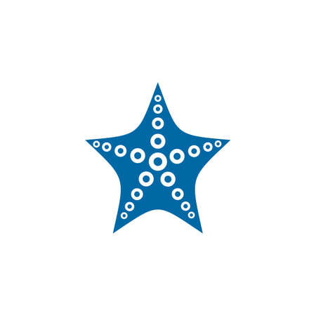 Sea stars icon logo design vector templateのイラスト素材