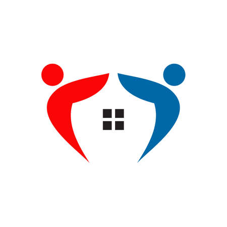 Home  icon design vector templateのイラスト素材