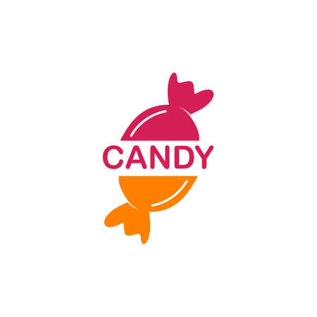 Candy icon logo design vector templateのイラスト素材