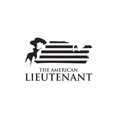 Liutenant army logo design vector templateのイラスト素材