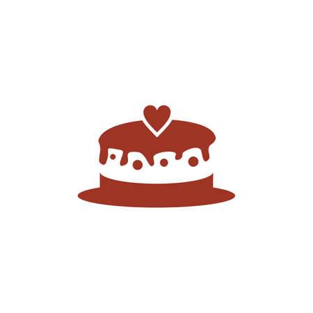 Cake shop icon logo design vector templateのイラスト素材