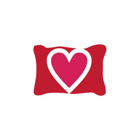 Pillow icon logo design vector templateのイラスト素材
