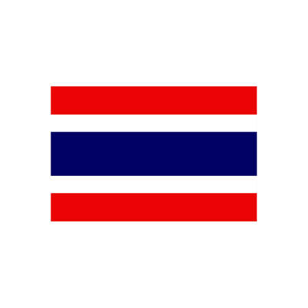 Thailand flag icon design vector templateのイラスト素材