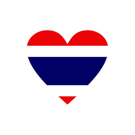 Thailand flag icon design vector templateのイラスト素材
