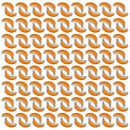 Seamless pattern banana fruit design backgroundのイラスト素材