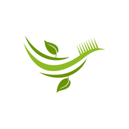 Toothbrush logo design vector templateのイラスト素材