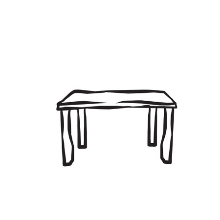 Table icon logo design vector templateのイラスト素材