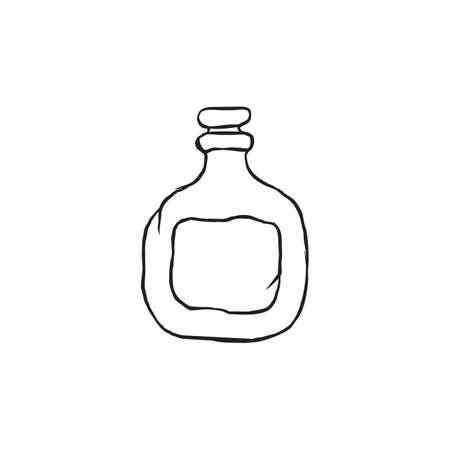 Bottle icon logo design vector templateのイラスト素材