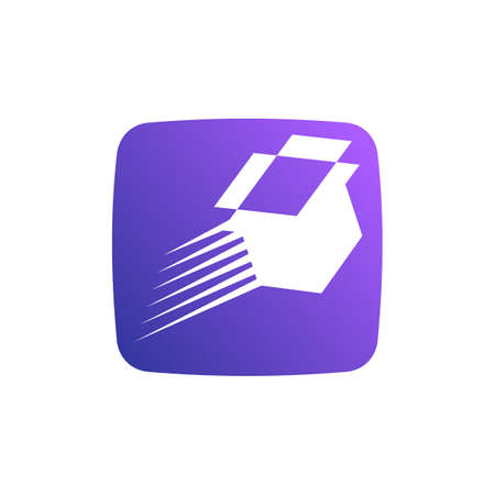 Box gift online app tech vector logo designのイラスト素材