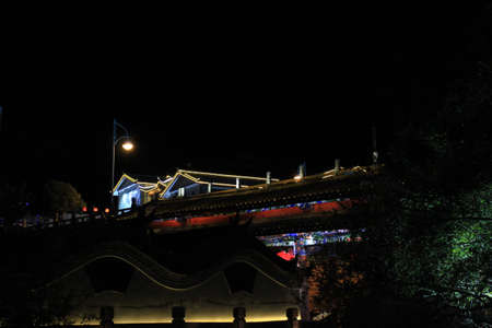 Lijiang night viewのeditorial素材