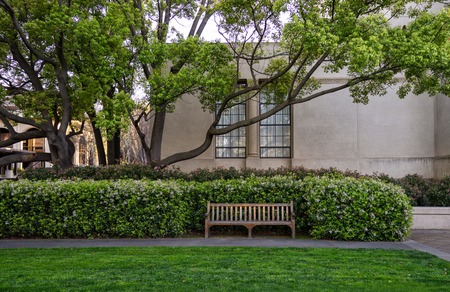 Palo Alto, CA, USA - March, 2016: Stanford University Campus in Palo Alto, Californiaのeditorial素材
