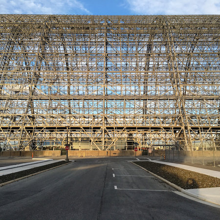 Hanger One at Moffett Field at NASA Ames Research Centerのeditorial素材